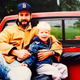 Clay and Andrew Collins, circa 1990.
